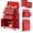 Red, variant on ZBOM 24.2 inch 10-Drawer Rolling Tool Chest, Sliding Metal Drawer Rolling Tool Storage Cabinet, Removable Toolbox Organizer for Workshop, Garage