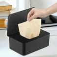 thumbnail image 3 of Wet Tissue Box Dustproof Wipes Dispenser Portable Tissue Box Storage Box with Lid For Car Home Office Desktop Organizer Hot Sale, 3 of 8
