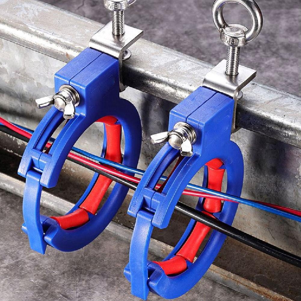 Cable Pulling Pulley for Easy Installation of Ethernet Coaxial Fiber Optic and Low Voltage Cables in Cable Trays