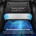 thumbnail image 4 of Wireless Game Controller with Programmable/Vibration/Turbo Compatibility for /Lite/OLED/ PC Blue, 4 of 5