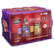 Ol' Roy Filet Mignon Flavor and Chicken and Rice Flavor Wet Dog Food Variety Pack, 13.2 oz Cans, 24 Pack