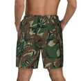 thumbnail image 2 of Mens Swim Trunks Camouflage Quick Dry Board Shorts with Compression Liner, 2 of 6
