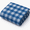 medium blue, variant on Cotton Blend Jacquard Denim Fabric by The Yard, Pre-Washed Checkered Denim Cloth for Jackets, Tote Bags, Apparel Sewing and DIY Crafts