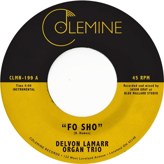 Delvon Lamarr Organ Trio - Fo Sho - Music & Performance - Vinyl [7-Inch]