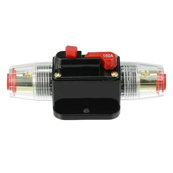12V Car Protection Stereo Switch Fuse Holders Reset Circuit Breaker 150A 150 AMP Protection for Car Audio Stereo