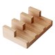 thumbnail image 4 of Soporte de madera para sushi, soporte para rollos de sushi, diseño japonés creativo, exhibición de alimentos 3 cuadrícula, 4 of 9