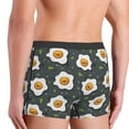 thumbnail image 3 of KLL Cute Poached Eggs Men's Cotton Boxer Briefs Underwear-Large, 3 of 8