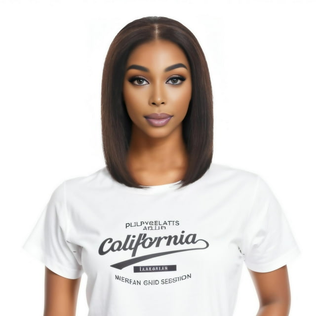 EVATEC Pelucas de cabello humano real de 12 pulgadas, peluca de encaje frontal HD 13?4 para mujeres, estilos profesionales diversos