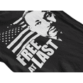 thumbnail image 4 of Free At Last Dr Martin Luther King Jr Quote Youth T-shirt, Youth S, Black, 4 of 6