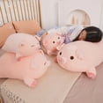 thumbnail image 6 of 40/50/60/80cm Squish Pig Stuffed Doll Lying Plush Piggy Toy Animal Soft Plushie Pillow Cushion Kids Baby Comforting Gift, 6 of 8