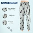 thumbnail image 2 of Comfies Tabby Cat Unisex Cotton Blend Pajama Bottoms - Gift for Pet Lovers, 2 of 7