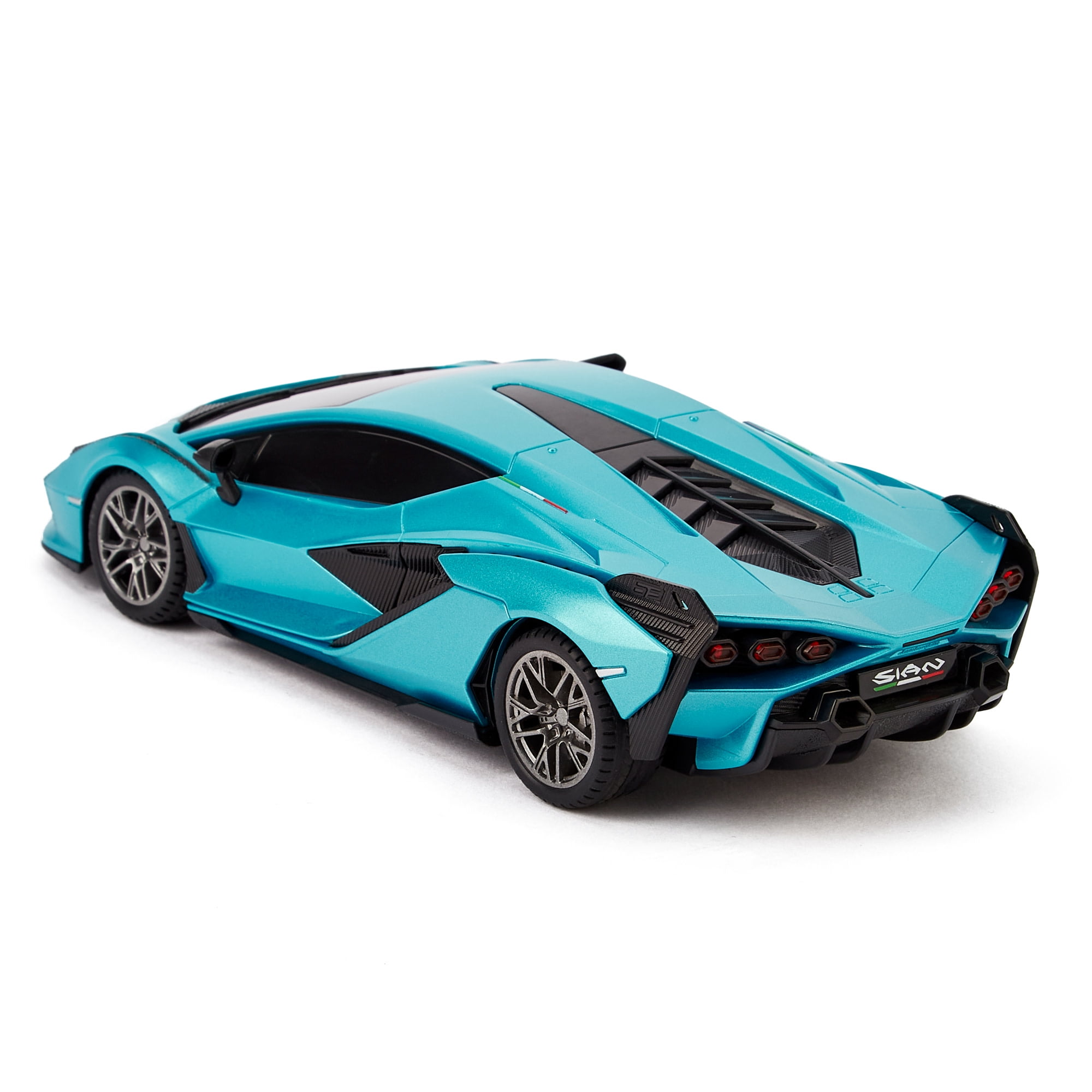 CMJ RC Cars: Lamborghini Sián FKP 37 - Blue - 1:24 Scale, Remote