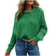 thumbnail image 1 of Puntoco suéter mujer Casual moda pulóver manga larga cuello redondo suéter tejido tops liquidación de Navidad Puntoco Puntoco-5500, 1 of 6