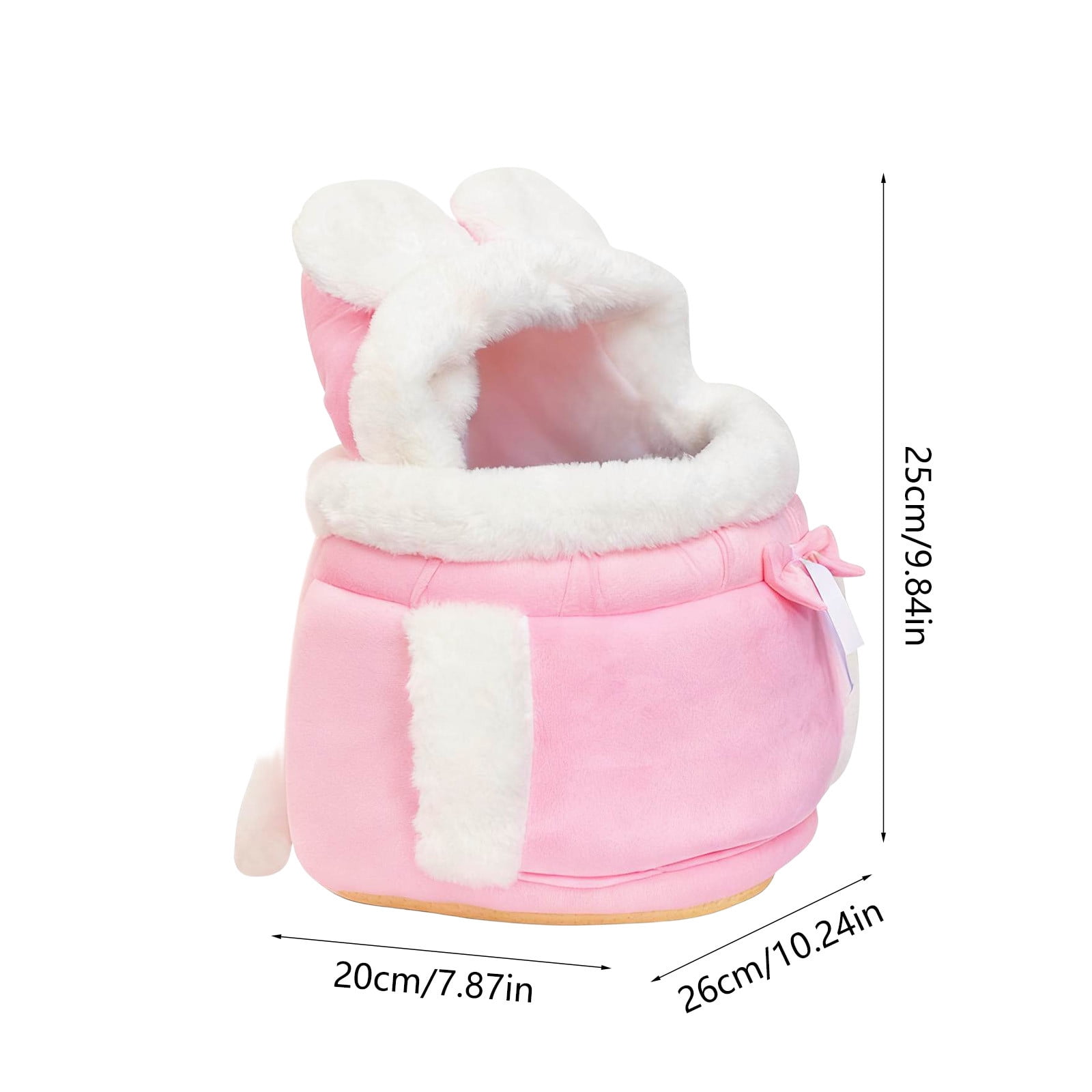 Dpityserensio Thickened Winter Backpack Suitable for Cats Indoor Cats Bed Cute Cats Supplies Portable Pet Bag Valentine's Day