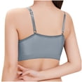 thumbnail image 4 of Timegard Sports Bras for Women Seamless Adjustable Strap Back Smoothing Wireless Bras with Support and Lift, 4 of 4