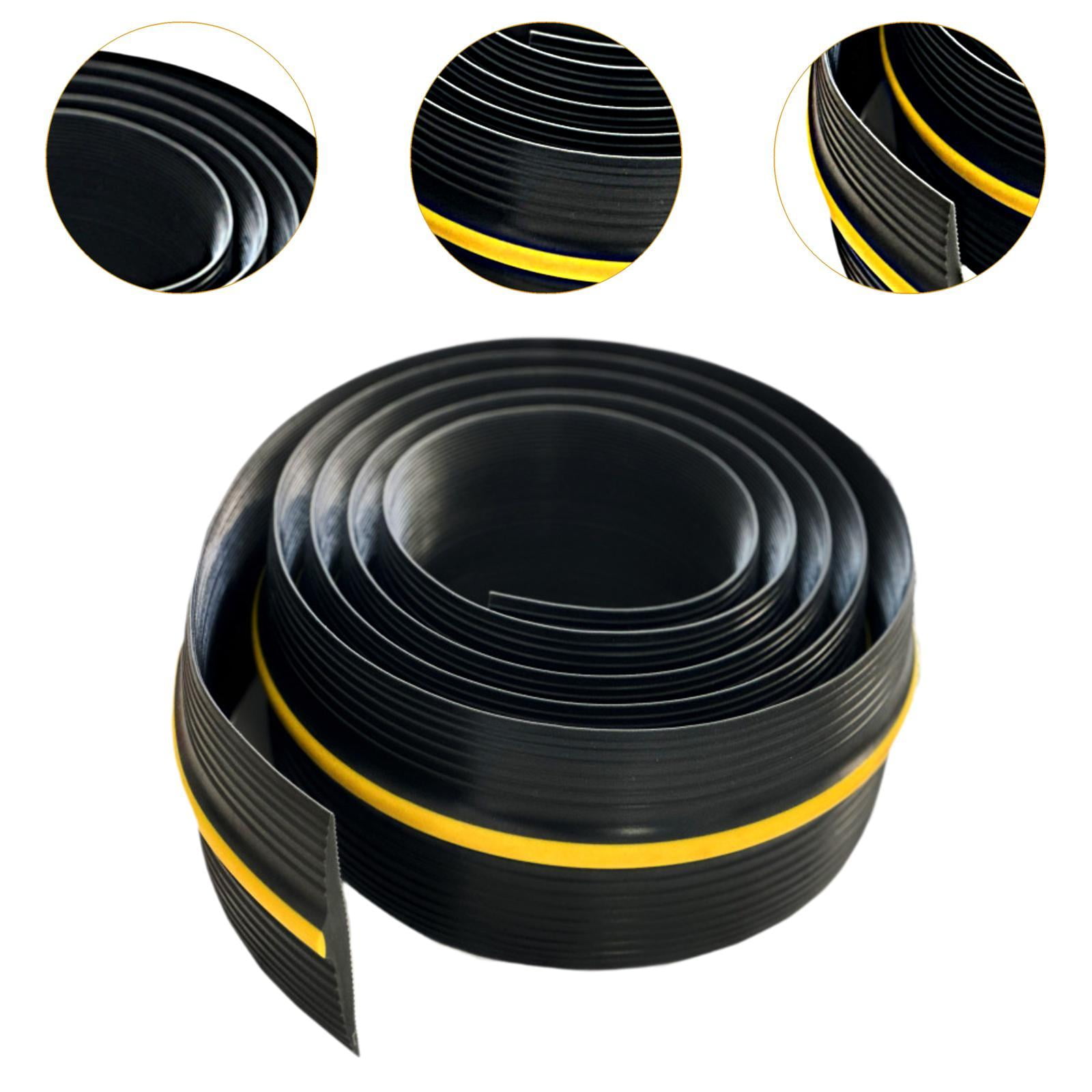 TISHITA Garage Door Bottom Threshold Seal Strip Replacement Strip Multipurpose, Waterproof Weatherproofing DIY Garage Door Seal Strip 500cm Double Nonslip