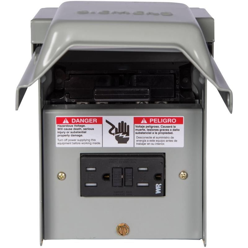 Murray WN2060GFCI 2Pole 1 Phase NonFusible Pullout Air Conditioner AC Disconnect With GFCI