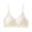 Beige, variant on Seamless Bras for Women Wireless Smoothing Cutout Bralettes No Underwire Spaghetti Straps Everyday Bras,M,Khaki