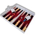 thumbnail image 2 of Estuche Portafolio rígido ARTIK con 30 fichas std BACKGAMMON 2 vasos y 5 dados, 2 of 6