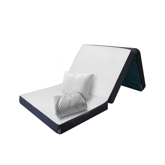 Pack Colchón Individual Plegable + Cobija + Almohada