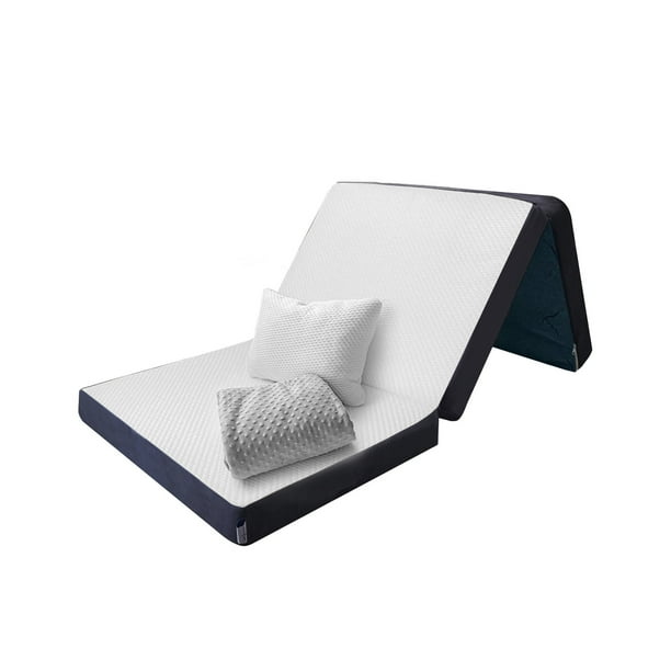 Pack Colchón Individual Plegable + Cobija + Almohada