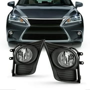 AKKON - Fits 2014-2017 Lexus CT200H [OE Style] Bumper Fog Lights Lamp w/Switch Accessories Pair