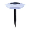 thumbnail image 3 of Matoen Solar Ground Lights, Solar Powered Disk Lights Outdoor Waterproof Garden Landscape Lighting for Yard Deck Lawn Patio Pathway, 3 of 8