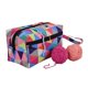 thumbnail image 2 of El bolso que hace punto durable equipa el organizador del maquillaje a prueba de Rectángulo L Sunnimix Paquete de almacenamiento de hilo, 2 of 7