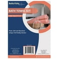 thumbnail image 3 of Bella Vista Bath Towels 2 Pc Set With Free 4 Washcloths- Plush, Soft and Absorbent, Pack of 2 Towels- 27 x 54 Inches- Virgin Ring Spun Cotton. By Cotton Homes (Set Of 2 Piece Bath Towels, Coral Pink), 3 of 9