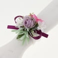 thumbnail image 2 of Novia Novia Muñeca Ramillete Honor Flores De Mano Decoración Sunnimix Muñequera Ramillete de mano, 2 of 8