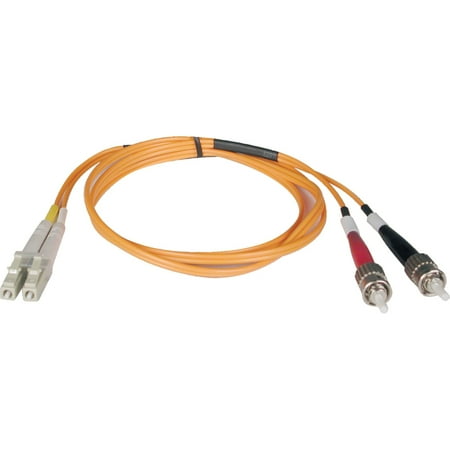 UPC: 0037332132741 | Tripp Lite 3M Duplex Multimode 50/125 Fiber Optic Patch Cable LC/ST 10 10ft 3 Meter