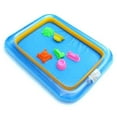 thumbnail image 7 of UDIYO Funny Kid Square Inflatable Elevated Large Sandbox Tray Castle Stacking Play Toy, 7 of 7