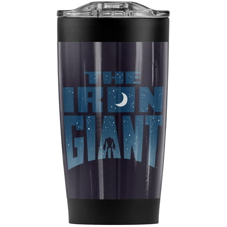 

The Iron Giant/Twilight Logo Stainless Steel Tumbler 20 oz Coffee Travel Mug/Cup Vacuum Insulated & Double Wall with Leakproof Sliding Lid | Great for Hot Drinks and Cold Beverages