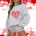 thumbnail image 1 of Birdeem Mode Femmes Décontracté Manches Longues Col Rond Blouse Imprimée Chandail en Molleton, 1 of 12