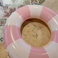 thumbnail image 5 of Flotador mediano para niños y adultos, flotador de piscina clásico de rayas de 25 pulgadas, flotador inflable para piscina, flotador desnudo, flotador de piscina para adultos para piscina de verano., 5 of 5