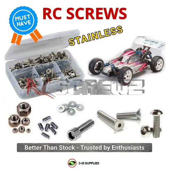 RCScrewZ Stainless Screw Kit kyo003 for Kyosho MP6 International 1/8th #31892 RC Car | SET
