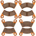 thumbnail image 2 of Zinger Brake Pads for 2012-2018 Polaris Ranger XP 900,2008-2013 Polaris Ranger 500 700 800, 2014-2017 Ranger Diesel,2010-2015 Ranger EV,4 Sets Front & Rear Replacement Brake Pads, 2 of 4