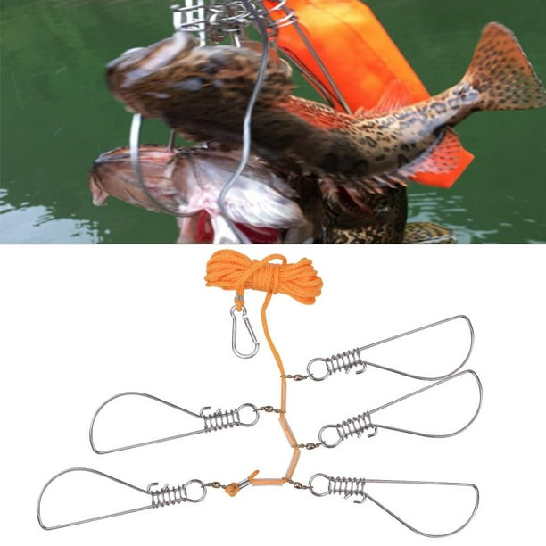 Tbest Fish Stringer, Fishing Stringer, 5m Resistant To Seawater Corrosion,  Fishing Tackle, For Wild Fishing Sea Fishing 