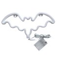 thumbnail image 1 of 1 Pc Halloween LED Bat Neon Light with No Battery Scene Decorative Light (White), 1 of 7
