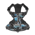 thumbnail image 4 of Lsque Blue Excavator Dog Harness, No-Pull Pet Harness with 2 Leash Clips, Adjustable Soft Padded Dog Vest with Easy Control Handle for Large Dogs-X-Large, 4 of 9
