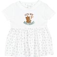 thumbnail image 3 of Inktastic Cute Teddy Bear 1st Birthday Celebration Girls Baby Dress, 3 of 5