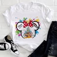 thumbnail image 1 of Disney Trip Clothes Mickey Print T-shirts Aesthetic Harajuku Disnryland Vacation Women's Clothing 2023 Trend Tops Family T ShirtAldult-L(1pc) Gao Jinjia LED, 1 of 2