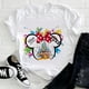 thumbnail image 1 of Disney Trip Clothes Mickey Print T-shirts Aesthetic Harajuku Disnryland Vacation Women's Clothing 2023 Trend Tops Family T ShirtKids-6T(1pc) Gao Jinjia LED, 1 of 2