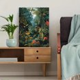 thumbnail image 5 of Tropical Jungle Animals Canvas Print, Wildlife Decor for Living Room Bedroom Dining Room Kitchen Office Hotel Resort, 5 of 8