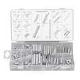 thumbnail image 1 of 200Pcs Spring Extension Compression Assortment Accessory Set Kit for Maintenance DIY, 1 of 14