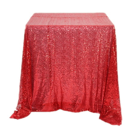 

Major Summer Saving YZHM Sequin Tablecloth Table Topper Tree Skirt 24 Wedding Party Cake Dessert Event Christmas Decoration