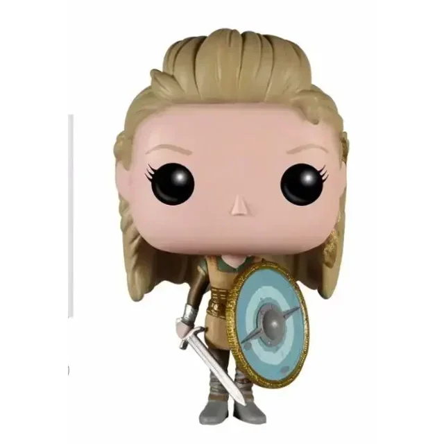 FUNKO POP Television Vikings Vikingar Lagertha 178# Ragnar Lothbrok 177# Vinyl Figure Toys Vinyl Figure Dolls Collection Toys