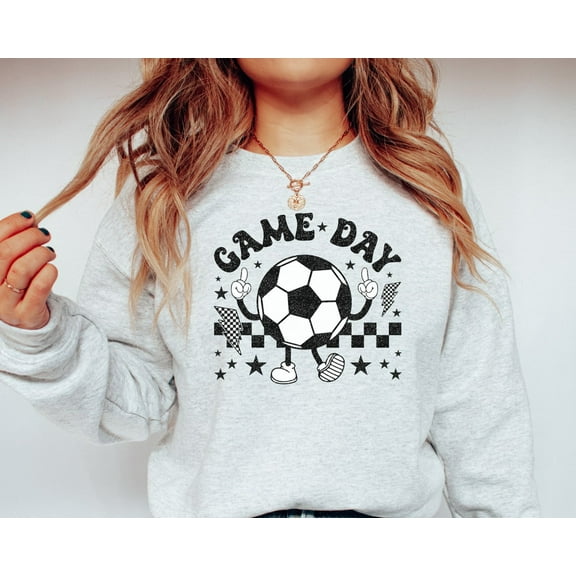 Soccer Gameday Sweatshirt, Soccer Sweater, Soccer Crewneck, Game Day Crewneck, Gameday Soccer Shirt TSHIRT All Size S-5XL