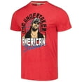 thumbnail image 2 of Men's Homage Heather Red The Undertaker American Badass Tri-Blend T-Shirt, 2 of 3