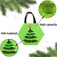 thumbnail image 3 of 4Pcs Christmas Non-woven Gift Bags, Reusable Xmas Tote Bags with Handles, Foldable Christmas Treat Bags Xmas Kitchen Groceries Shopping Bags for Gifts Christmas Party Supplies, 3 of 6